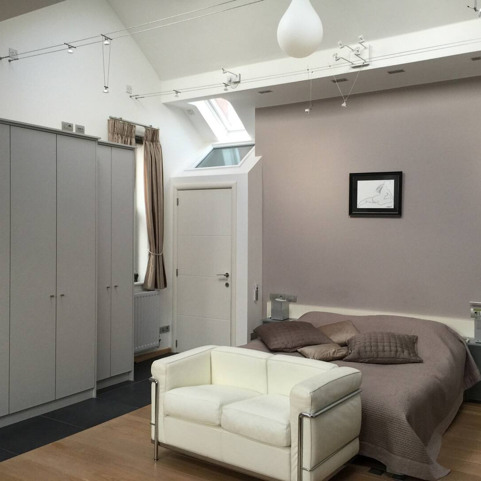 Comfortable master bedroom